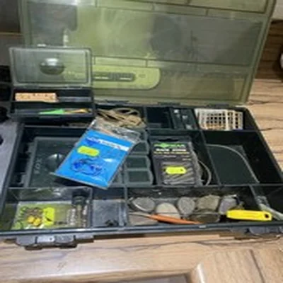 Fox Tackle Box Terminal Tackle, Fully Loaded Carp Fishing