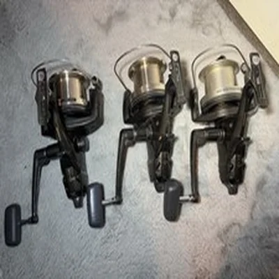 Shimano Long Cast Bait Runner Reels, Set of 3, Perfect Working Condition