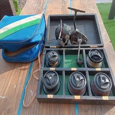 Mitchell Match 440a With 6 Spools V.g.c.