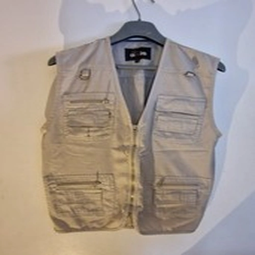 Axis Waistcoat Size M Chest 42 Beige Fishing Hunting Vest Biege Utility