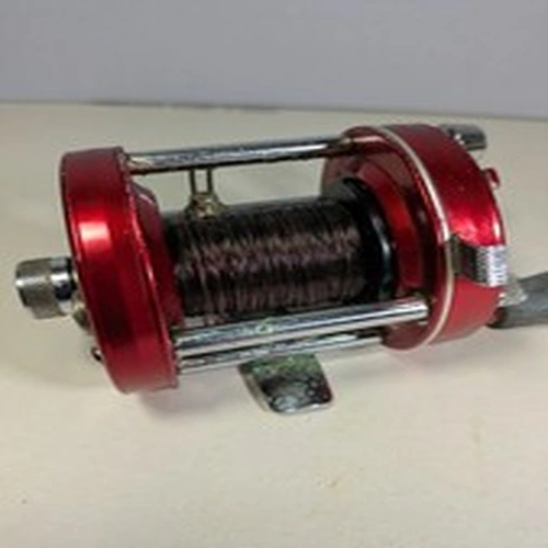 Vintage Abu Ambassadeur 6500 New Highspeed Fishing Reel Red