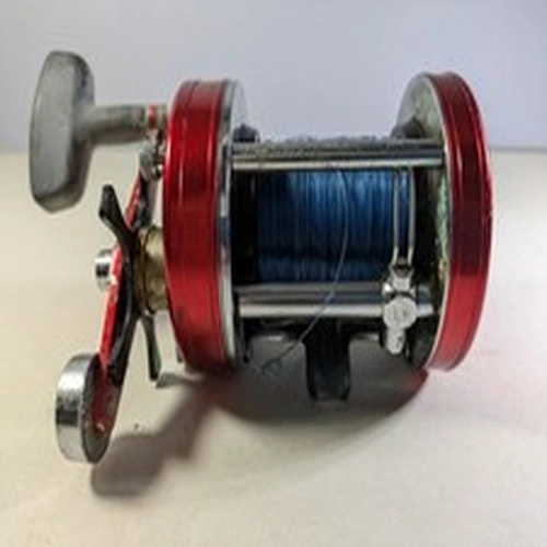 Vintage Abu Ambassadeur 7000 Fishing Reel Red