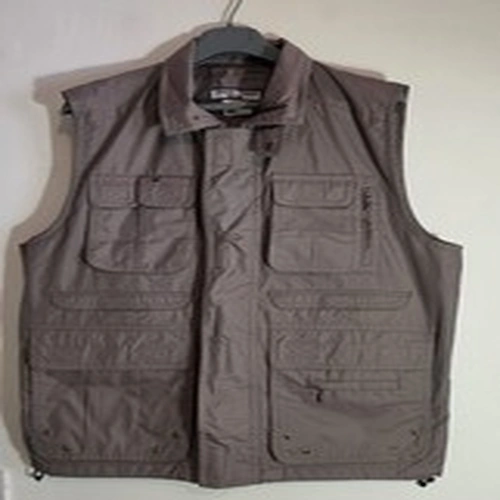 Dress Town York Waistcoat Size XL Chest 48" Grey Lined Showerproof Fishing Gilet