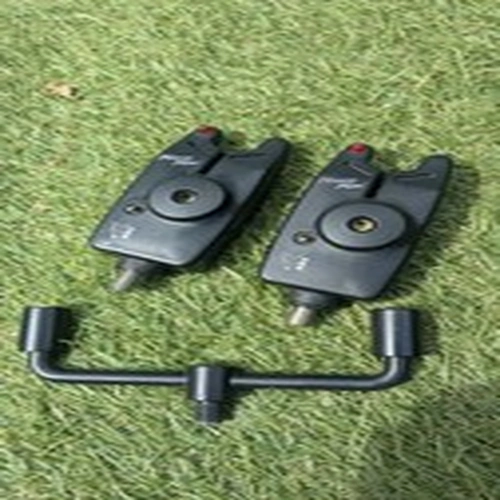 Fox Micron Mini X2 Old School Carp Fishing Bite Alarms X2 With Buzz Bar Tested ✅