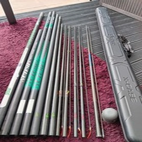 11.5m Sensa Fighting Carp Margin Pole Package With Extras