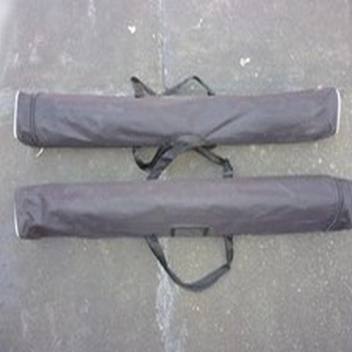 2 long black zipped carry cases