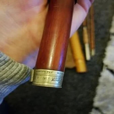 vintage hardy bamboo fly fishing rod 