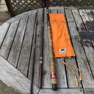 Vintage Diawa No2123A 3 Piece 12’ Match Fishing Rod & Bag