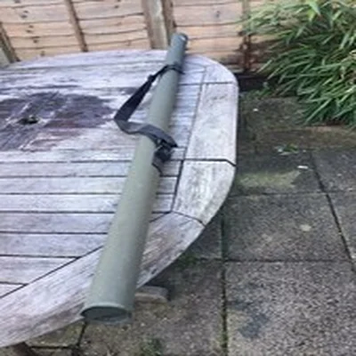 Diawa Fly Fishing Rod Travel Hard Case Green 168cm X 6.5cm 