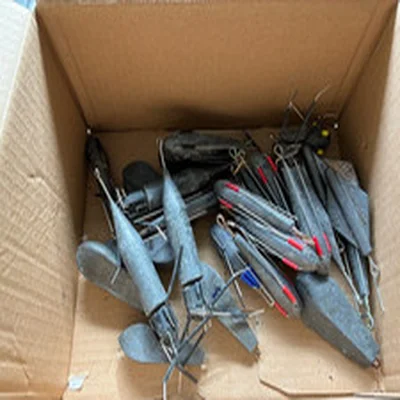 29 Sea Fishing Leads Weights. 5.4kg, 3-12oz, breakaways, boat sinkers etc.