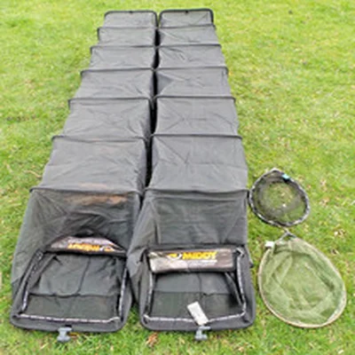 job lot of 2 middy 10ft keepnets + maver & RT match landing nets NEW & MINT