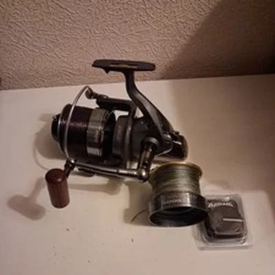 Daiwa Emcast Advanced 6000 fishing reel.