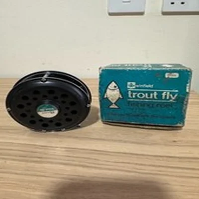 Vintage Winfield (Woolworths) Trout Fly Reel - Used - With Original Box