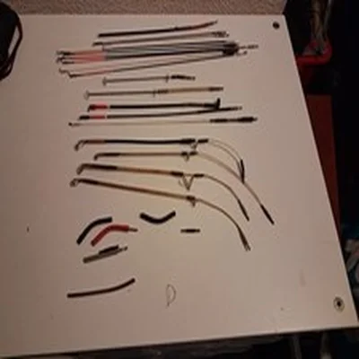 Collection of vintage Swingtips ,screw in Quivertips, Springtips and Nylon Tips