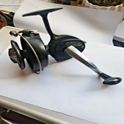 Vintage K P Morritt's Intrepid Surfcast Spinning Reel Saltwater Beach Fishing