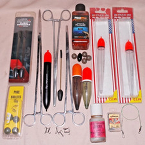 job lot of pike fishing terminal tackle greys prowla - richworth & more