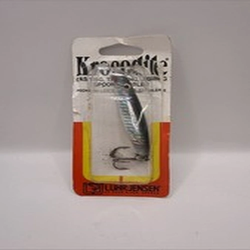 Luhr-Jensen KROCODILE Spoon Wobbler Red Brass Fire 3/8oz Open Pack