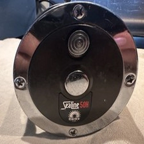 Daiwa Sealine 50 H Sea Fishing Reel Loaded With 65lb Power Pro Good Condition