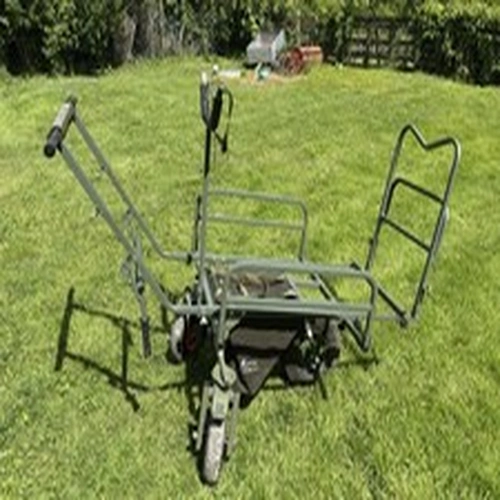 Carp Porter  Fishing Barrow  With Swivel Wheels