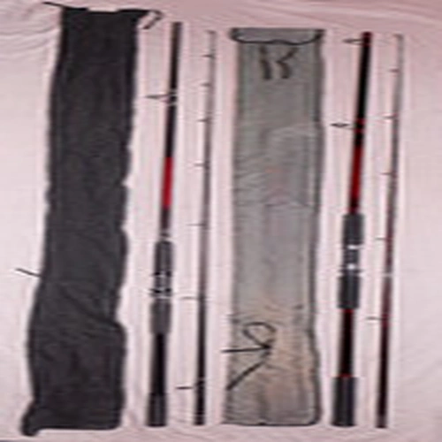 2 x shakespeare & kenley popular 11ft carp - barbel - pike rods