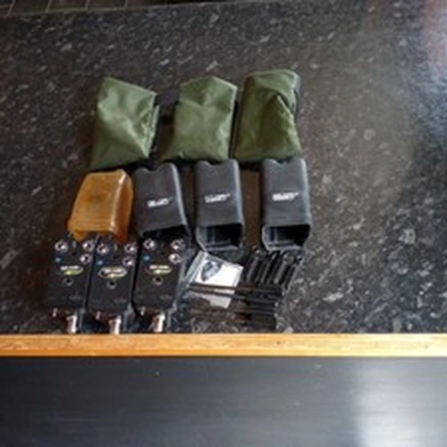 Delkim AlarmsTwo Sets Of Covers +2 Delkim Snag Ears And A Rx1 Receiver