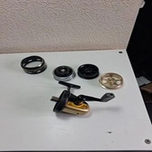 ABU Garcia Gold Max 507 MK2 with  spare Alloy Spool. Closed face reel.