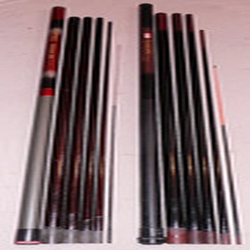 2 x mitchell indiana & leeda 6m telescopic poles V.G.C.