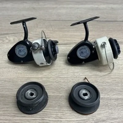 Vintage Pair of Webley Supercast 2 Fishing Reels - Made by Zangi Italy