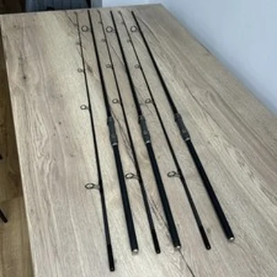 Chub Outkast MK1 9ft 2.25lb Carp Stalking Fishing Rods x 3