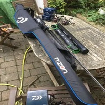 diawa River set up RODS + 3012 TDM Reels & diawa NZoN rod sleeve