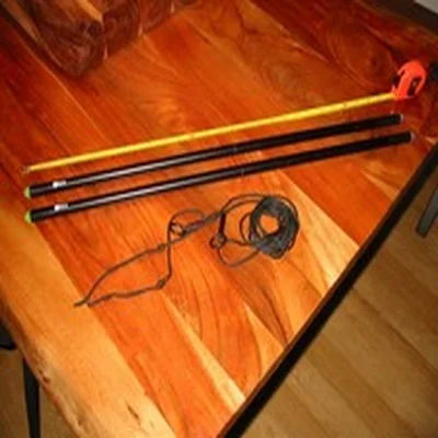 BZS Distance Sticks + Cord Carp Feeder Coarse Fishing Tackle Excellent Cond