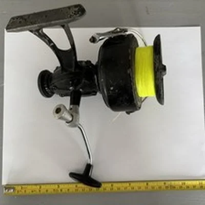 Vintage fishing reel.