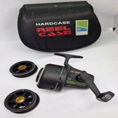 Ryobi Mastermatch CF-100 Closed Faced Match Reel. Spare spool. Preston Reel case