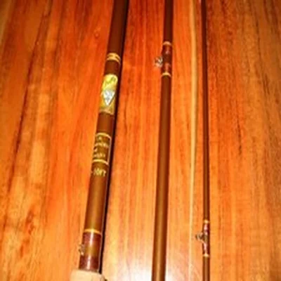 Vintage Milbro Scotland Trufly F86/2-10ft Fly Rod #6-7 Trout Fishing Tackle EXC