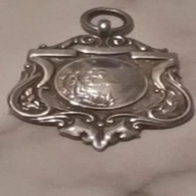 ROMFORD ANGLERS THAMES TROPHY 1956-7 G.B.FALLEN VERY NICE HIGH GRADE 11.10 GRAMS