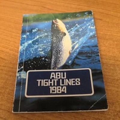 VINTAGE ABU TIGHT LINES ADVERTISING FISHING CATALOGUE FOR 1984