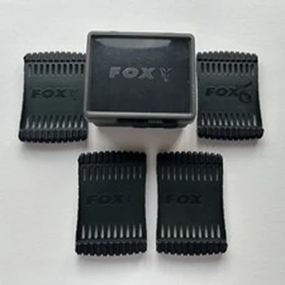Fox Rig Board Box Plus 4 X Rig Boards / Carp Fishing Tackle / Leaders/