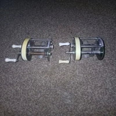 Vintage Multiplier Fishing Reels With Level Wind