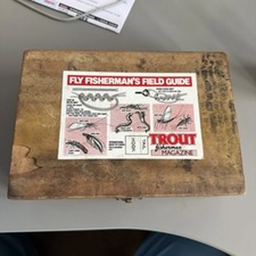 Fishing Fly Box with Flies