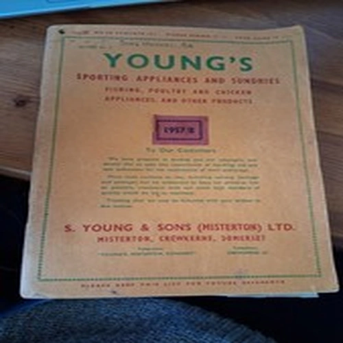 Vintage 1957/58 Young’s Sporting Appliances Catalogue Fishing Poultry Ephemera