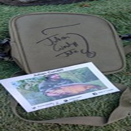 Signed "Trakker" Shoulder Bag (Julian Cundiff)