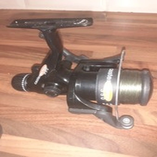 CASTER MATCH 350 STEAD FAST Balanced Rotor 1 Ball Bearing FISHING REEL+ex  spool