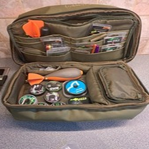 Trakker XL Tackle Pouch with Korda End Tackle Carp Fishing Accessory