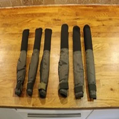 3 SETS OF NGT ROD TIP & BUTT PROTECTORS CARP SET UP FISHING