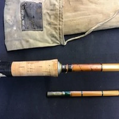 Vintage Hardy Fishing Rod The Wanless Split Cane 9ft Spinning Rod