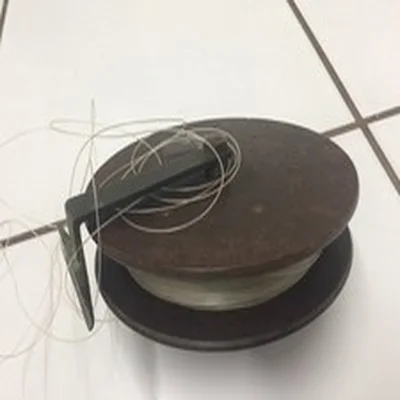 Large vintage bakelite & brass Eton Sun Fishing reel