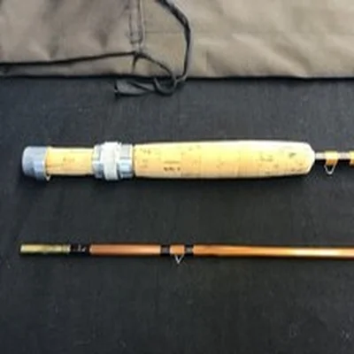 Vintage J S Sharpe “Brook Rod” 7ft 9” 2 piece split cane Fly Rod plus bag