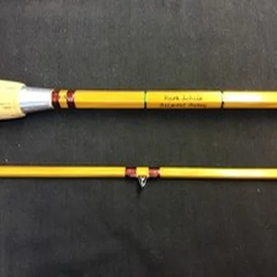 Rare Vintage Mark Jabale of Belmont Abbey “Fly Rod” 9 ft 2 piece split cane Rod