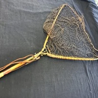 Early Hardy Patented folding landing net split cane 1908-1916 excellent