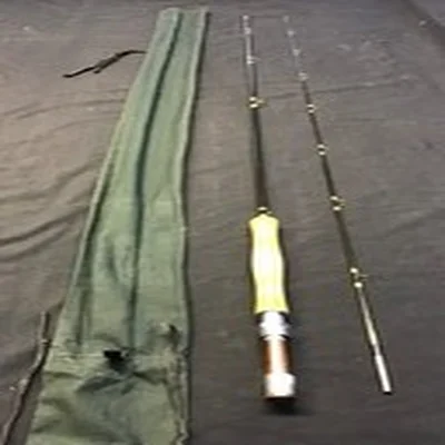 Vintage Partridge “Black Shadow Brook Rod” 7ft 6” #5, 2 piece carbon fibre Fly R